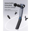 Massager Gun with Detachable Handle, RENPHO Reach Mini Massage Gun
