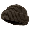 CLAPE Streetstyle Fisherman Beanie Stretchy Knitted Hat Short Knitted Docker