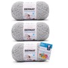 Bernat Yarn Pipsqueak Yarn, 3.5 Oz, 3-Pack Bundle with Bella's
