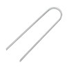 U Shaped Anchors Metal Ground Stake Pegs Garden Tent Weed