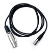 System-S Audio Cable 150 cm Mini XLR 3-Pin Male to
