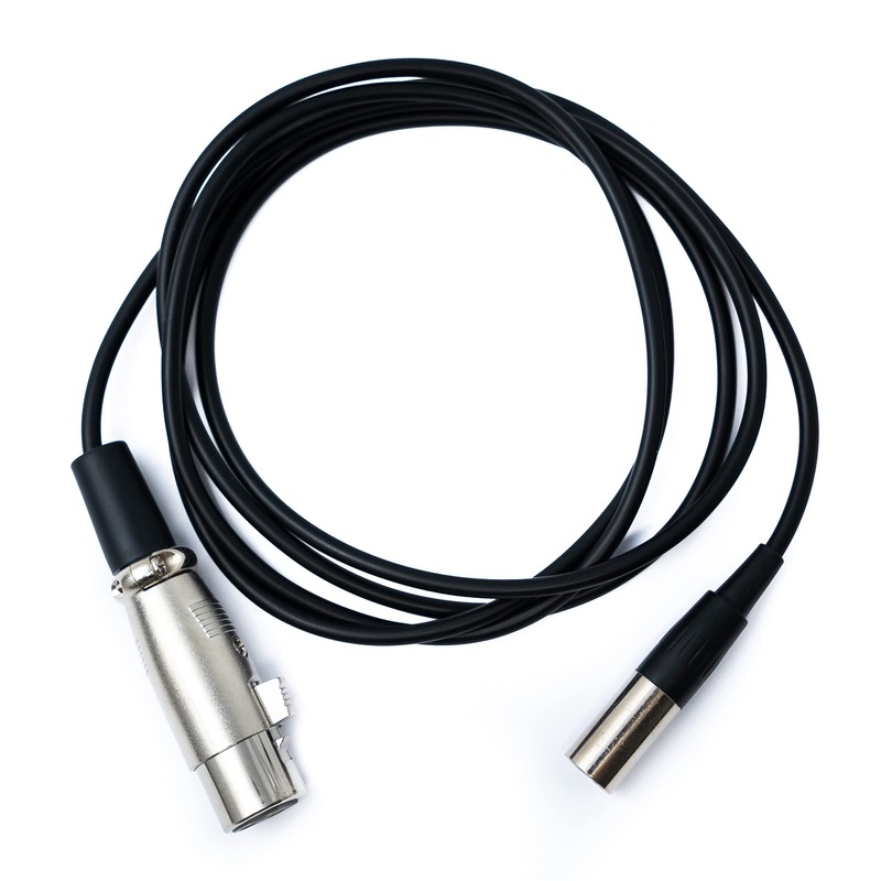 System-S Audio Cable 150 cm Mini XLR 3-Pin Male to