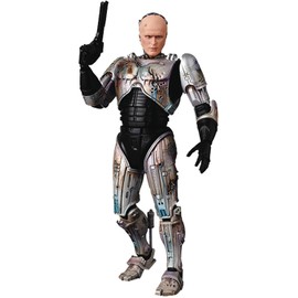MEDICOM TOY CORPORATION MAFEX No.192 MAFEX Robocop Murphy Robocop Murphy Head Damage Version, Total Height: Approx. 6.3 inches (160 mm), Non-Scale, Painted Action Figure