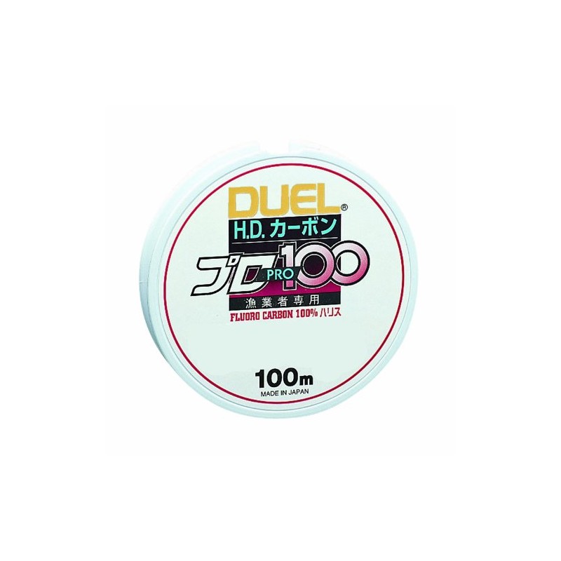 DUEL Fluoro Line 0.8 HD Carbon Pro 100S 0.8 Clear