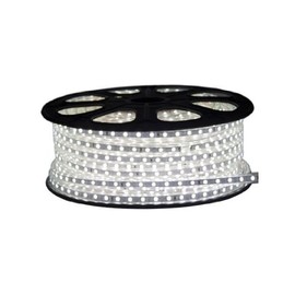 CBconcept 120VSMD3528-20M-CW 120 -volt SMD3528 Flexible Flat LED Strip Rope Light, 65-Feet Spool, Cool White
