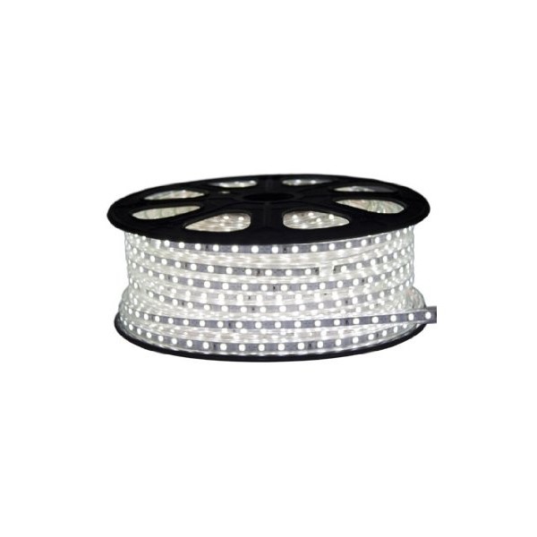 CBconcept 120VSMD3528-20M-CW 120 -volt SMD3528 Flexible Flat LED Strip Rope Light, 65-Feet Spool, Cool White