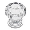 Liberty Hardware P30122-CHC-C Acrylic Faceted Kitchen Cabinet Hardware Knob