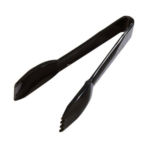 Carlisle 6" Black Salad Tongs, 46-0603, 1 Count