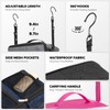 Suitcase Organizer, Travel Luggage Organizer Hanging Shelves Packing Cube Closet/Collapsible