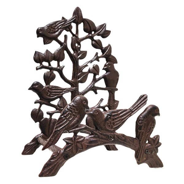 Garden Hose Holder Cast Iron Heavy Duty Water Hose Hanger,