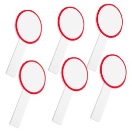 Songholee 6pcs Score Board Dry Erase Board Dry Erase Paddle Boards Mini Whiteboards Whiteboard Paddles Erasable Whiteboard Erasable Paddles Erasable Answer Game Board Scoring Board Foam