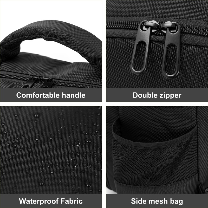 OUUTMEE Barber Supplies Bag, Portable Backpack Bag for Clippers and