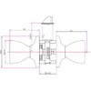 Design House 728675 Terrace 6-Way Universal Privacy Bed and Bath