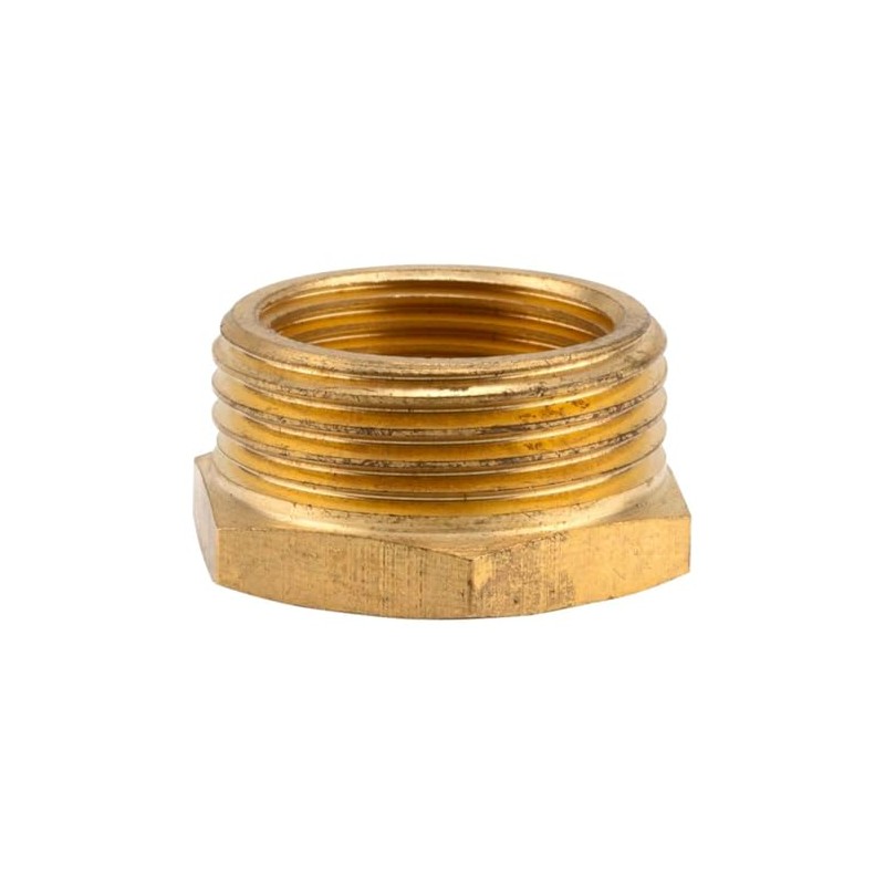 GARDENA Brass Reducer: Brass connecting Piece to The Pipe Connection