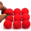 Jowxsx 10Pcs Red Sponge Balls Soft Magic Tool Sponge Balls,Lightweight