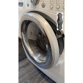Washer Door Prop, EROLPXE [Easy to Stick] Front Load Washer Door Prop, Keep Front Load Washer Door Open and Clean, Washing Machine Door Prop (Grey)