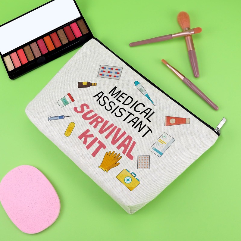 Medical Assistant Gift Makeup Bag MA Gifts for Women Nurse