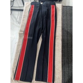 DeMoulin Bros Vintage DeMoulin Bros Male Size 32 W 30 I Marching Band Pants Black and Red