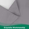 Biscaynebay Wrap Around Bed Skirts for Queen Beds 15" Drop,