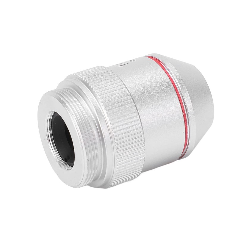 Achromatic Objectives Lens,1X 195 RMS Threaded Biological Microscope Achromatic Objectives