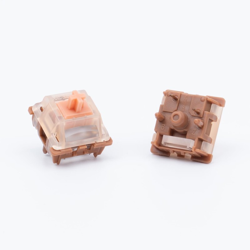 GATERON Mars Keyboard Switch, Linear 45gf RGB 5 Pin Pre-lubed