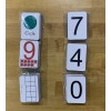 PREEDGO Magnetic Math Study Flash Cards + Shapes (Unlimited Combination)