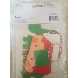 Unbranded Foam Kit Santa Ornament makes 1 upc 889092630469