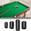 Be In Your Mind 20Pcs Rubber Snooker Cue Tip Cover