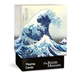 Museums & Galleries Artistic Playing Cards - Japanese Wave Design - Classic Deck of 52 Cards with Jokers - The Great Wave by Katsushika Hokusai