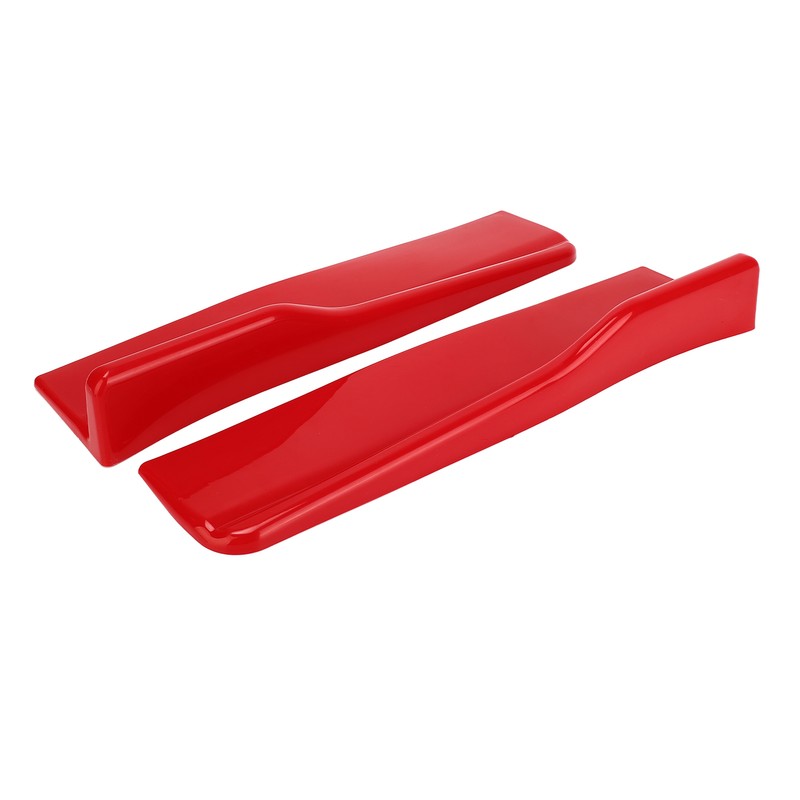 2pcs Car Side Skirt Anti Scratch Universal Winglets Diffuser Splitter