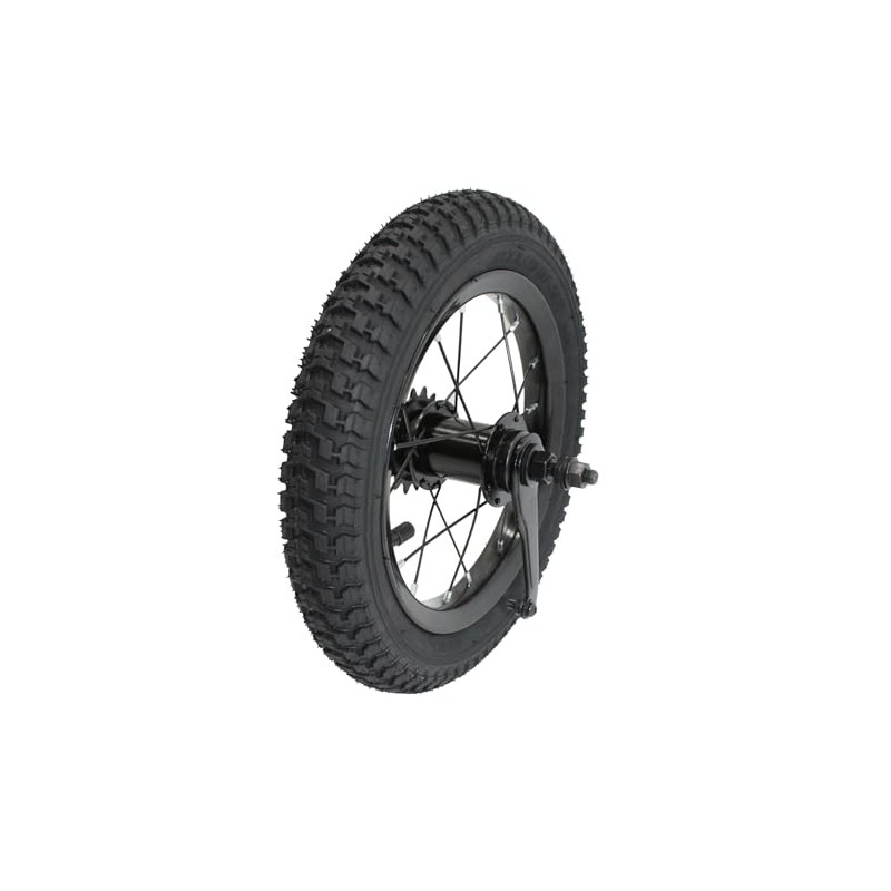 12 Inch Kids Bike Back Wheels Replacement with Solid Air