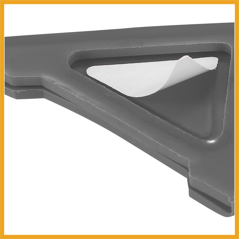 Partuto 2pcs PVC Universal Car Door Corner Edge Guards Bumper