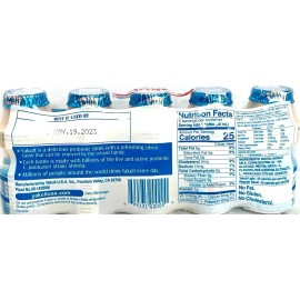 Yakult Probiotic Drink Light Nonfat 2.7 oz x 5 Bottles ( Pack of 6 )~1/28/2025