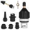 OFFCUP SUP Pump Adapter, Air Valve Converter with 4 Valve