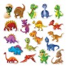 100 Pegatinas Pegatinas Calcomanías, Dinosaurio Calcas