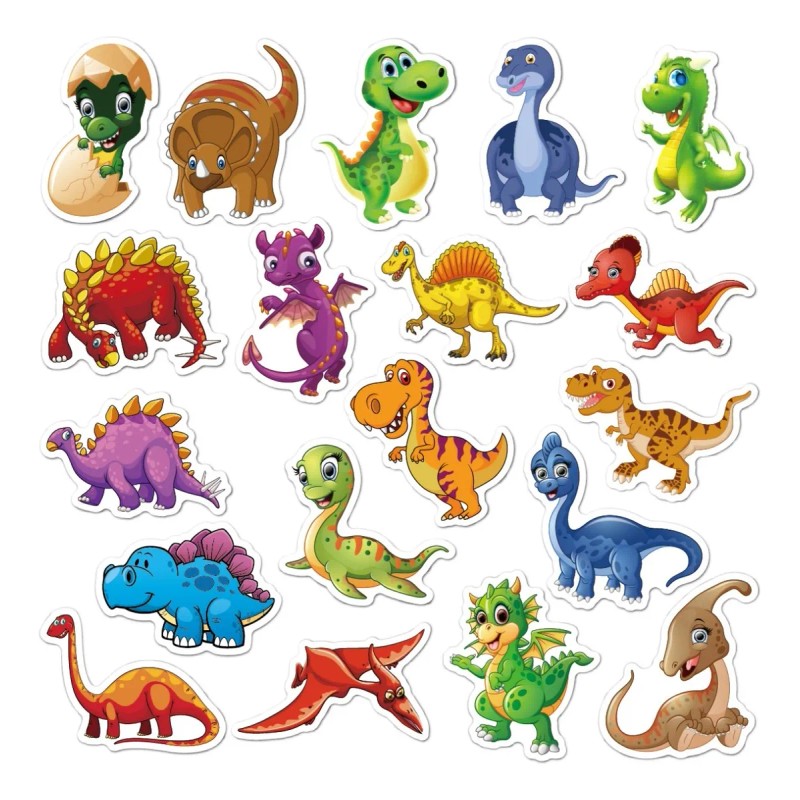 100 Pegatinas Pegatinas Calcomanías, Dinosaurio Calcas
