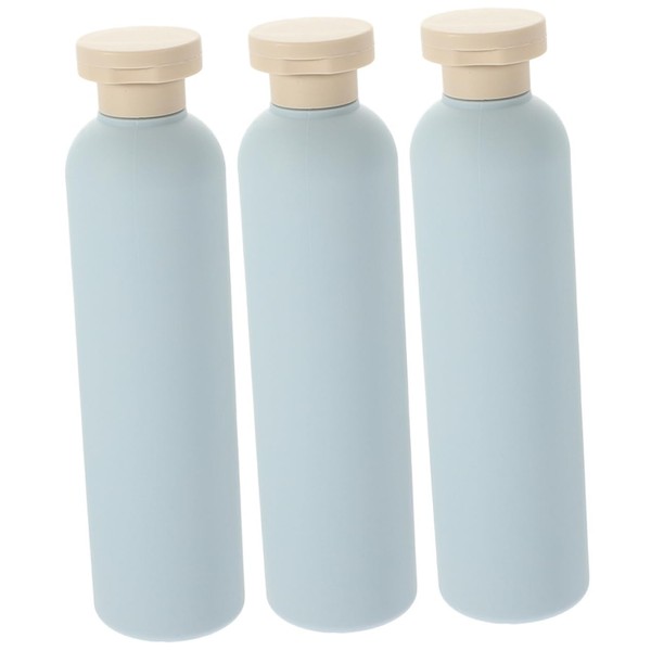 Ipetboom 260ml Lotion Bottles Flip Cap 3 Shampoo Dispenser Bottles