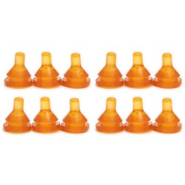 Lixit 2oz Nursing Bottle for Kittens Small Puppies, and Small Animals (2oz, Nipples only Pack 12)