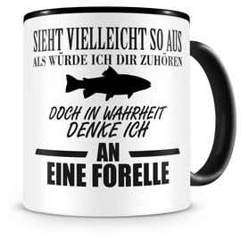 Samunshi® Fishing Cup Fish - Trout Cup - Fishing Gifts for Men Fishing Accessories Gift for Angler Accessories