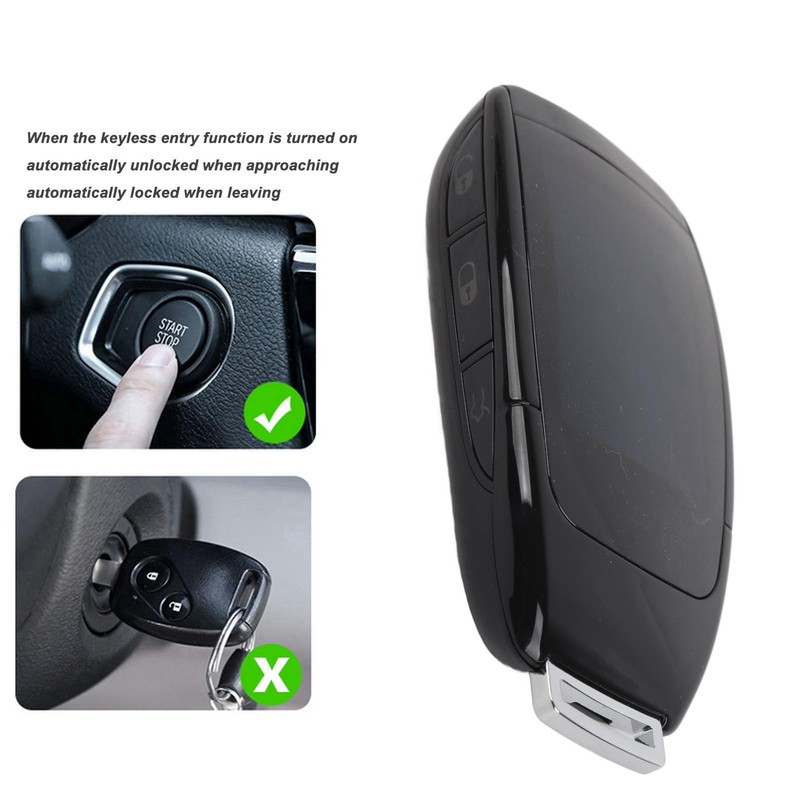 Asixxsix Smart Remote Car Key, Universal TK900 LCD Key Keyless