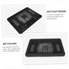 KOMBIUDA Quiet Laptop Cooling Pad Anti-Slip Design Portable Stand for