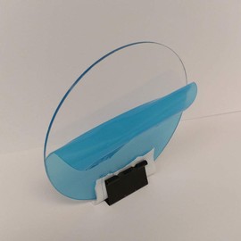 SIBE-R PLASTIC SUPPLY Custom Size PETG Clear Circle Round Disc Every Thickness and Diameter Available - POP Displays and Signing, Glass Replacement Frame, Cosplay Costume, Packaging