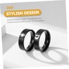 FOMIYES 2 Pairs Matching Promise Rings for Him and Her