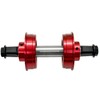 YST BMX American Sealed Bearing 127mm Bike Bottom Bracket, Red,YT2893