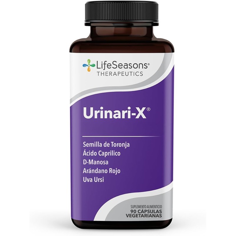 LifeSeasons Urinari-X Fórmula Botánica Multi-Ingrediente, 90 Cápsulas