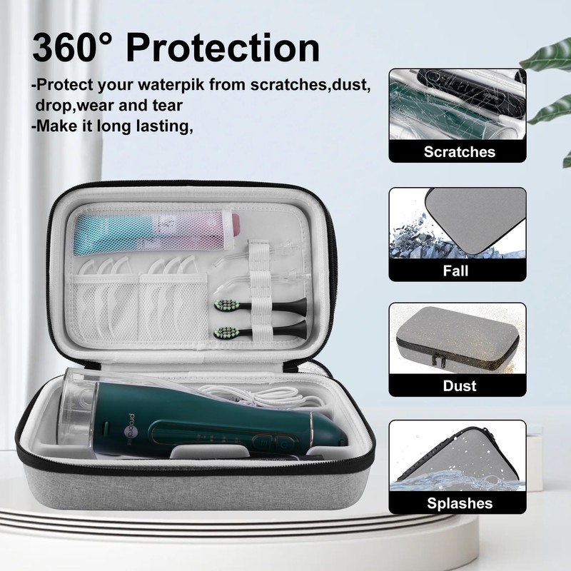 SMYV Water Flosser Travel Case, Portable Dental Oral Irrigator Travel