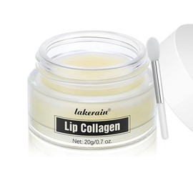 Collagen Lip Sleeping Mask, Peptide Lip Collagen Balm, Moisturizing Lip Mask Overnight, Nourish & Hydrate Lip Balm For Lip Wrinkles Repair Dry Lips Overnight Lip Masks