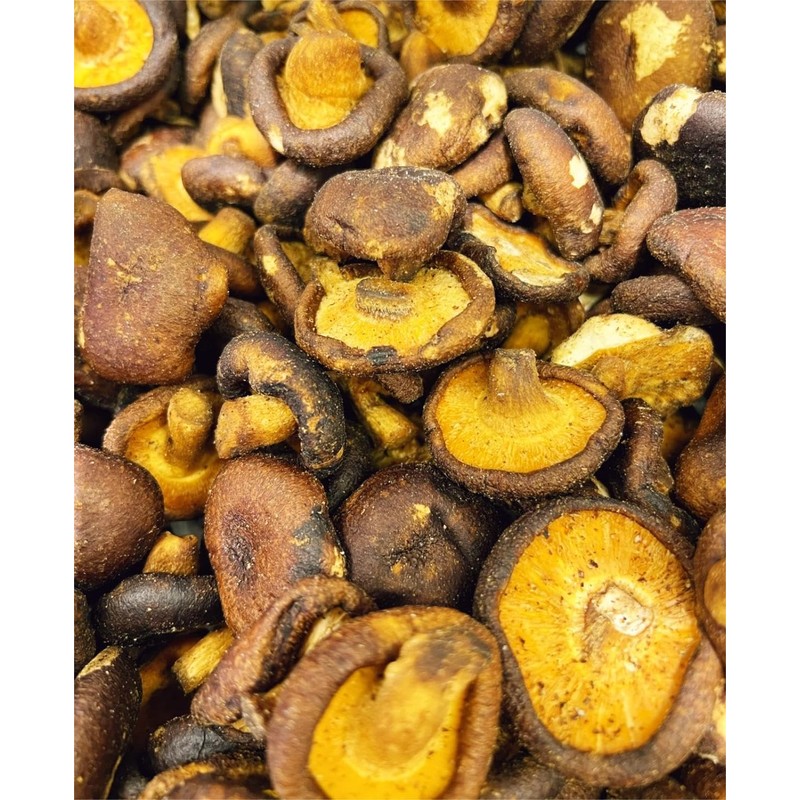 Shiitake Mushroom Crisps - Crispy Vegan Snack, Mushroom Chips, Mushroom
