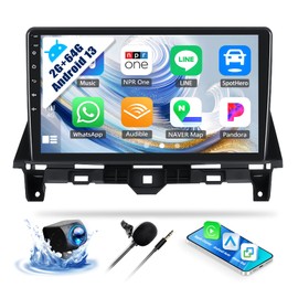 2G+64G Android Car Stereo for Honda Accord 8th 2008-2013 with Wireless Carplay Android Auto Mirror Link 10.1 inch Touchscreen Car Radio with GPS Navigation WiFi 26UI Bluetooth FM Backup Camera MIC