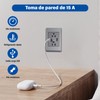 Megaluz Enchufe USB de Pared -4PZ，Contacto Dúplex con 2 Puertos